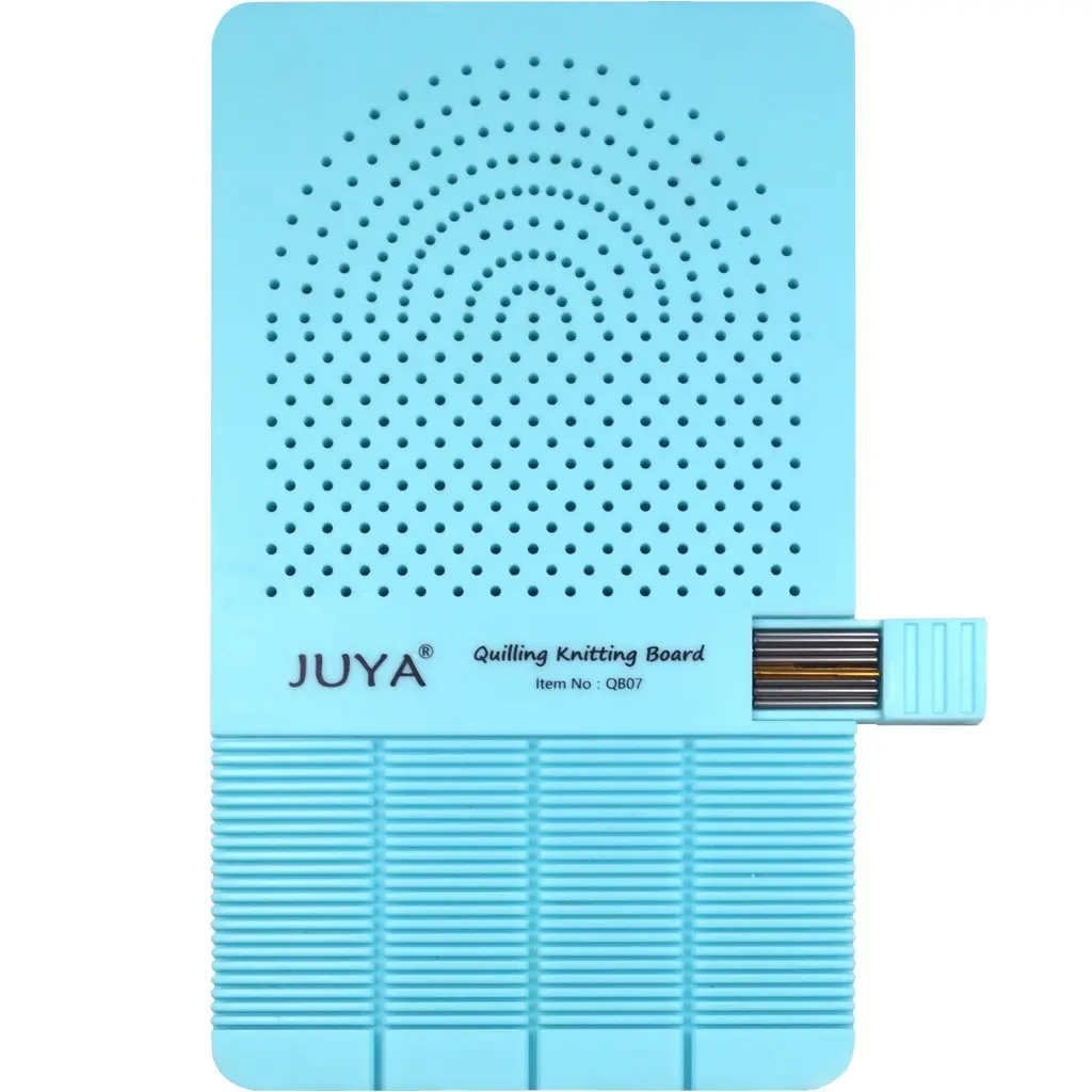 JUYA 2-in-1 Quilling Knitting Board with Pin Board and Grooves | Compact Art & Craft Tool for Paper Designs - main product image