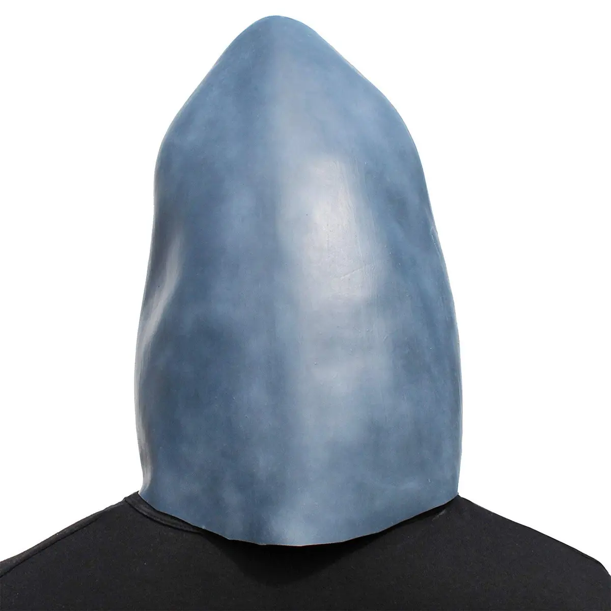 CreepyParty Shark Mask for Adults, Natural Latex Full Head Mask | Scary Sea Creature Costume for Halloween & Cosplay - view 6