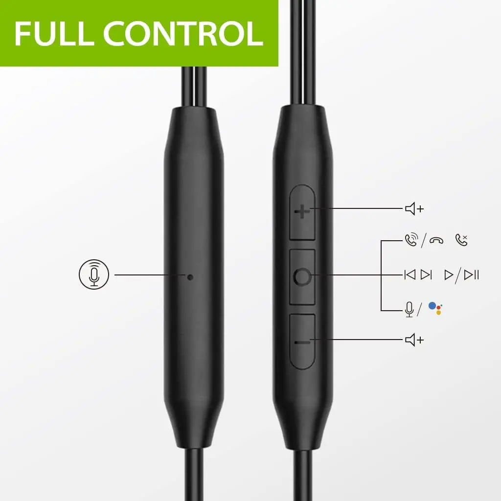 Avantree E171 Wired Earbuds with Microphone & Volume Control | Comfortable Sport Fit, 3.5mm Jack, 12mm Driver (120cm Cable) - view 4