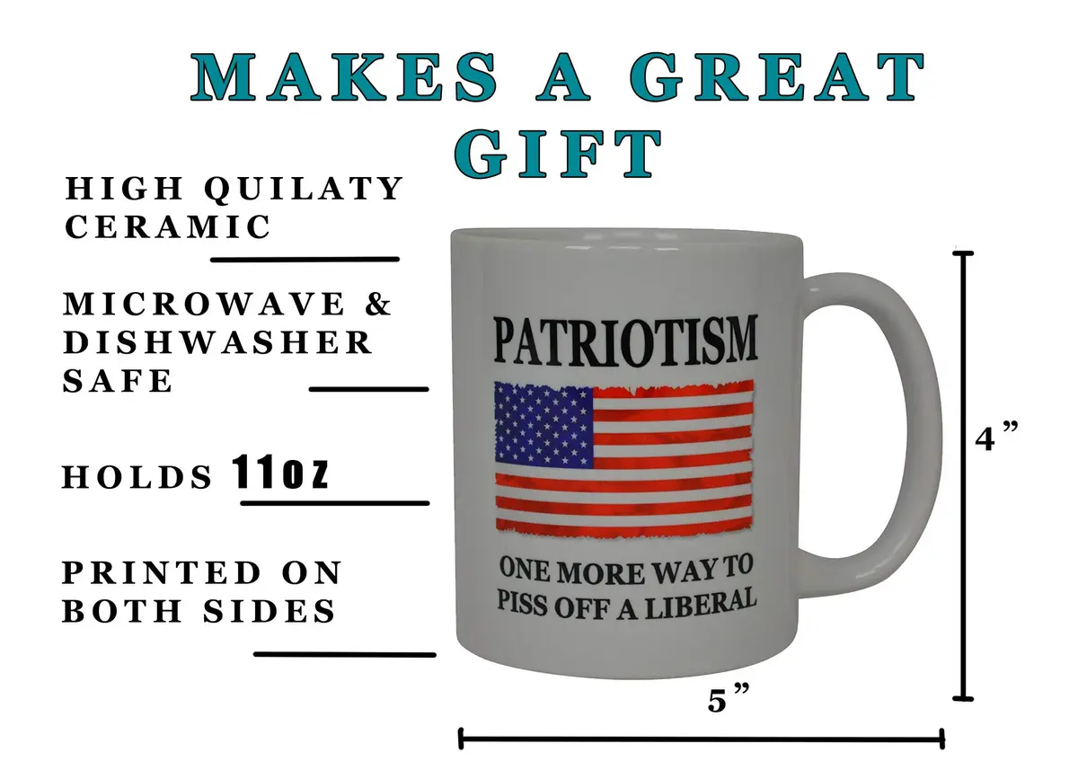 Rogue River Tactical Funny Piss Off Novelty Coffee Mug 11oz | Patriotism & Humor - view 3