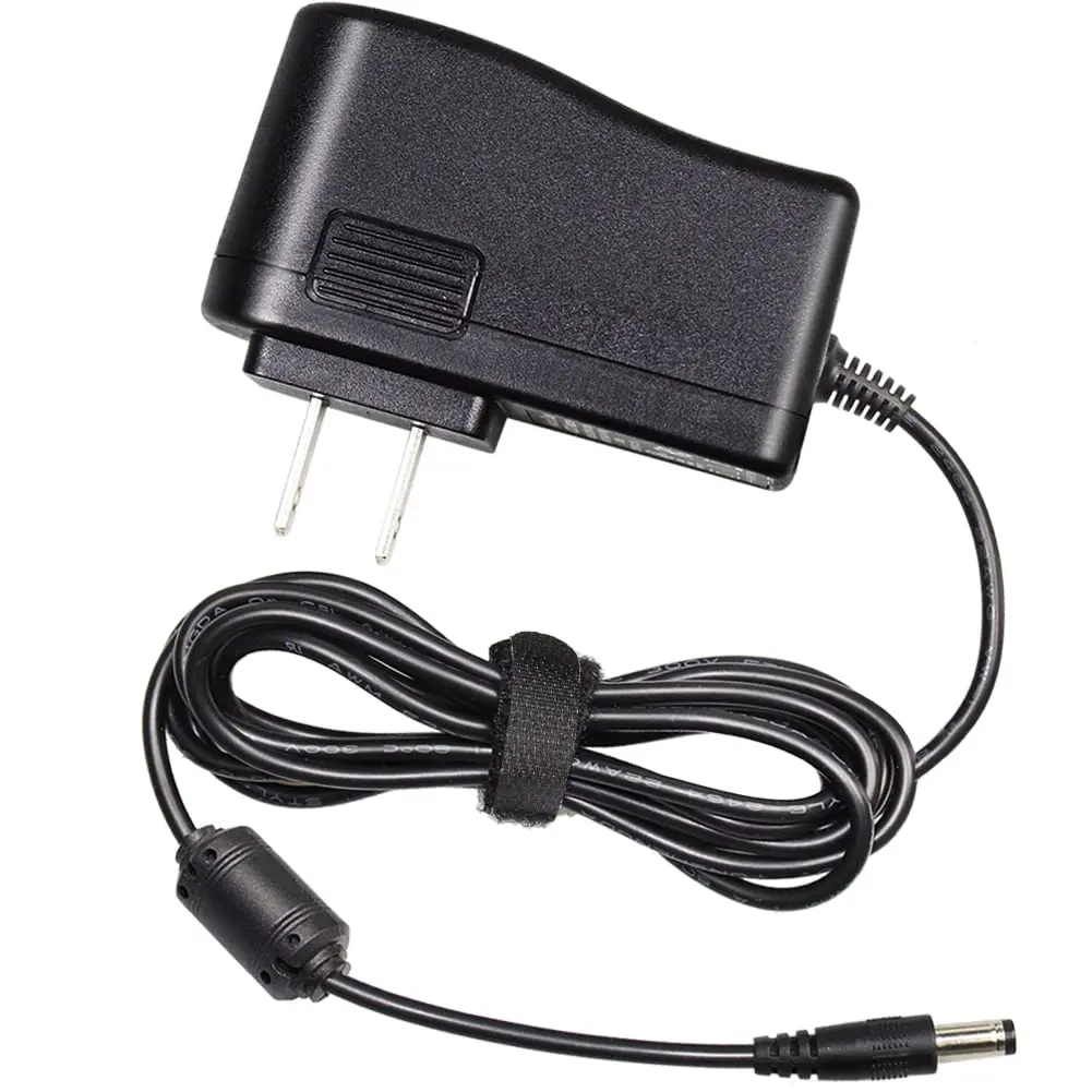 FOUCECLAUS 12V Power Supply Charger Adapter for Yamaha PSR, YPG, YPT, DGX, DD, EZ Series Keyboard, 8.4 Ft Long Power Cord - main product image