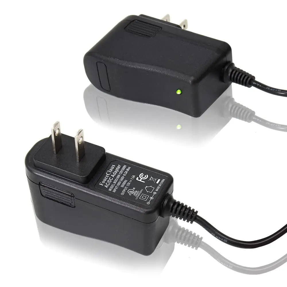 FOUCECLAUS 12V Power Supply Charger Adapter for Yamaha PSR, YPG, YPT, DGX, DD, EZ Series Keyboard, 8.4 Ft Long Power Cord - view 6
