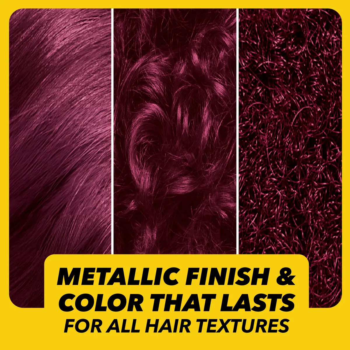 Got2B Metallics Permanent Hair Dye, Dark Ruby 68 | Vibrant Metallic Color, Up to 30 Washes, Complete Kit - view 4