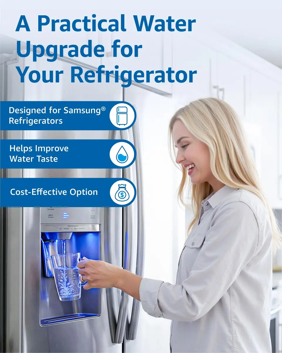 Filterlogic Refrigerator Water Filter Replacement for Samsung DA29-00003G, 3 Pack | NSF Certified for Purity - view 5