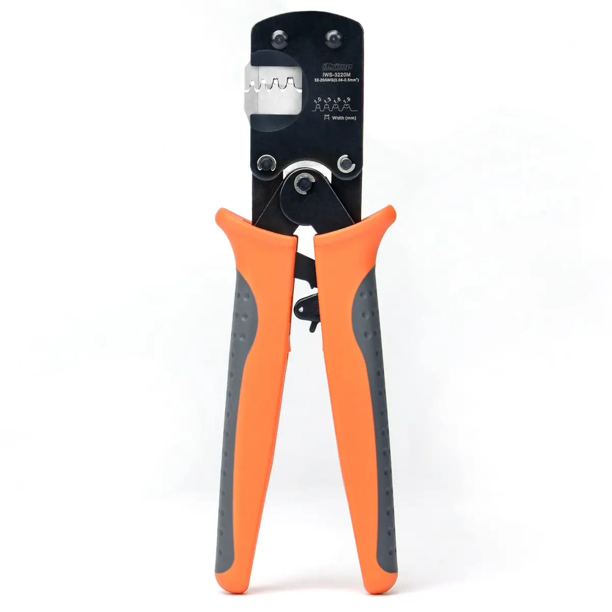 IWISS IWS-3220M Micro Connector Pin Crimping Tool 0.03-0.52mm² 32-20AWG | Precise, Durable, US-imported - main product image