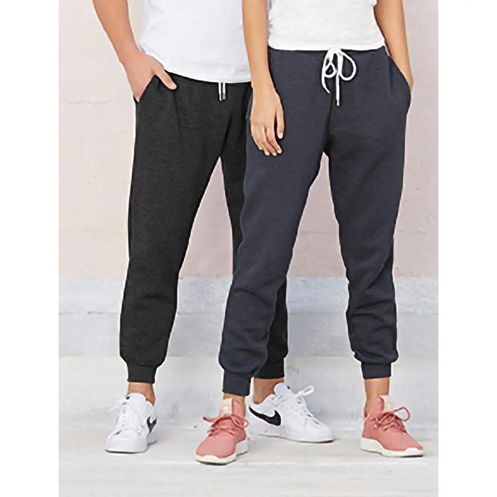 Bella + Canvas Unisex Jogger Sweatpant S Athletic Heather | Unisex Athletic Fit, Cotton Blend, Side Pockets - view 5
