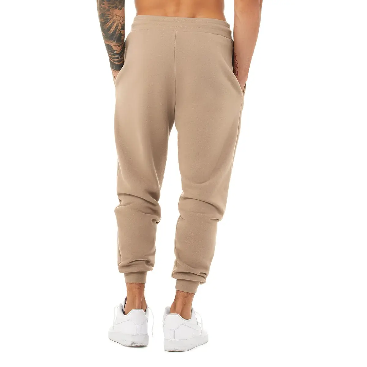 Bella + Canvas Unisex Jogger Sweatpant S Athletic Heather | Unisex Athletic Fit, Cotton Blend, Side Pockets - view 8