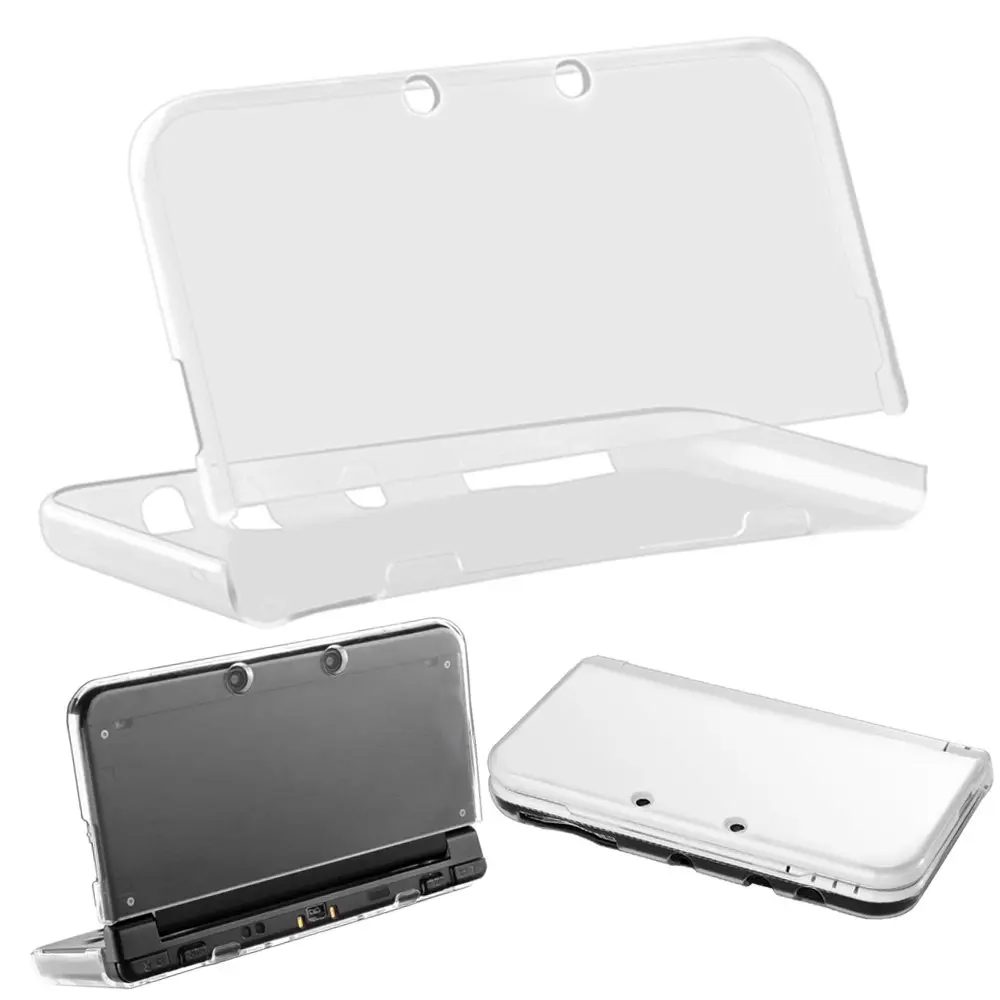AFUNTA Hard Shell Travel Case for NEW 3DS XL & 3DS XL with Crystal Cover & Screen Protectors | Fits 2 Consoles & Accessories - view 2