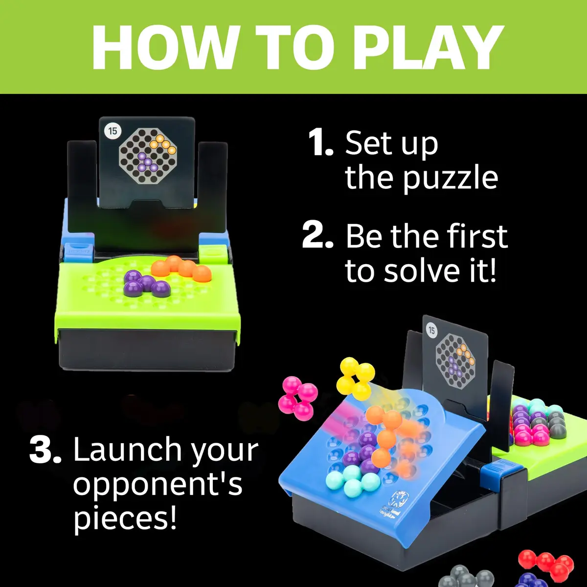 Educational Insights Kanoodle Head-to-Head 2-Player Brain Game | ASTM-Tested Educational Puzzle - view 5
