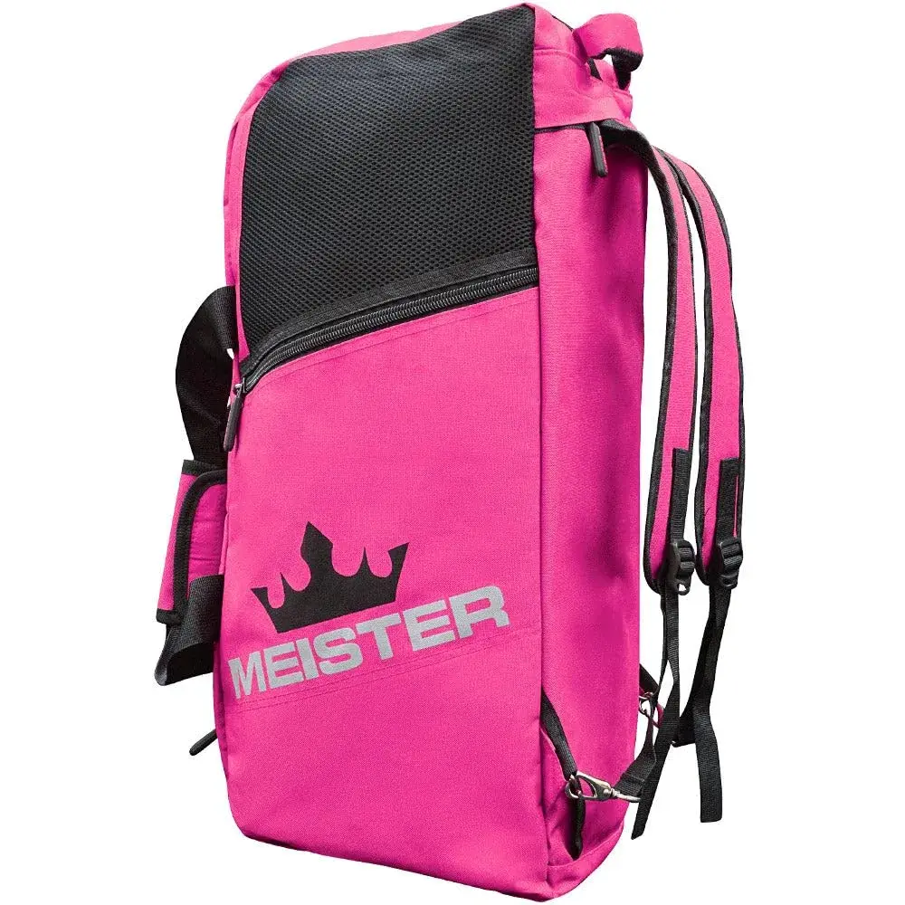 Meister Vented Convertible Duffel/Backpack Sports Gym Bag - Pink | 66cm x 30cm x 30cm | Breathable & Water-Resistant - view 4