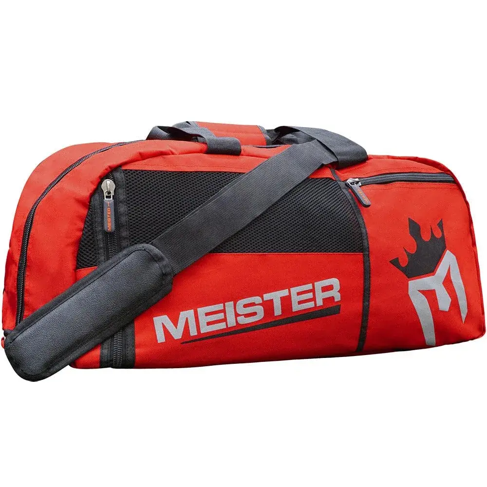 Meister Vented Convertible Duffel/Backpack Sports Gym Bag 66cm (26") Red | Breathable & Carry-On Compliant - view 2