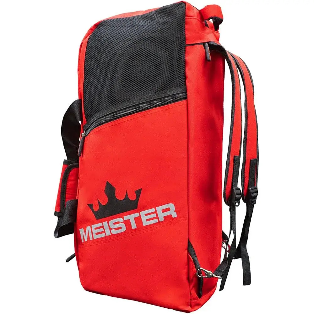 Meister Vented Convertible Duffel/Backpack Sports Gym Bag 66cm (26") Red | Breathable & Carry-On Compliant - view 4