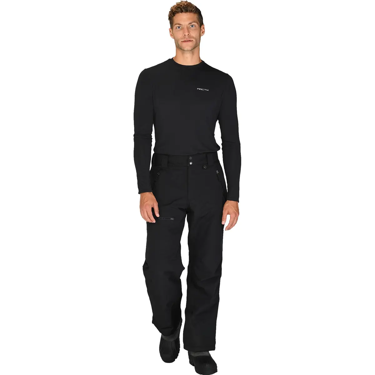 Arctix Men's Mountain Insulated Ski Pants, Charcoal, XX-Large/32" Inseam | Lightweight warmth for winter sports - view 7