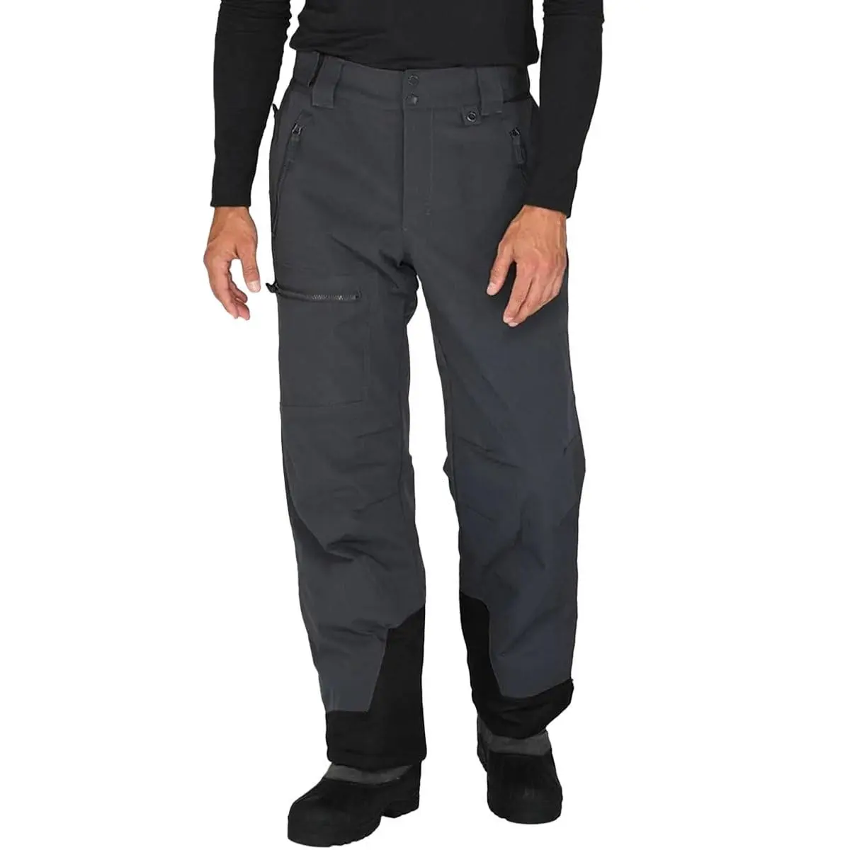 Arctix Men's Mountain Insulated Ski Pants, Charcoal, XX-Large/32" Inseam | Lightweight warmth for winter sports - view 2