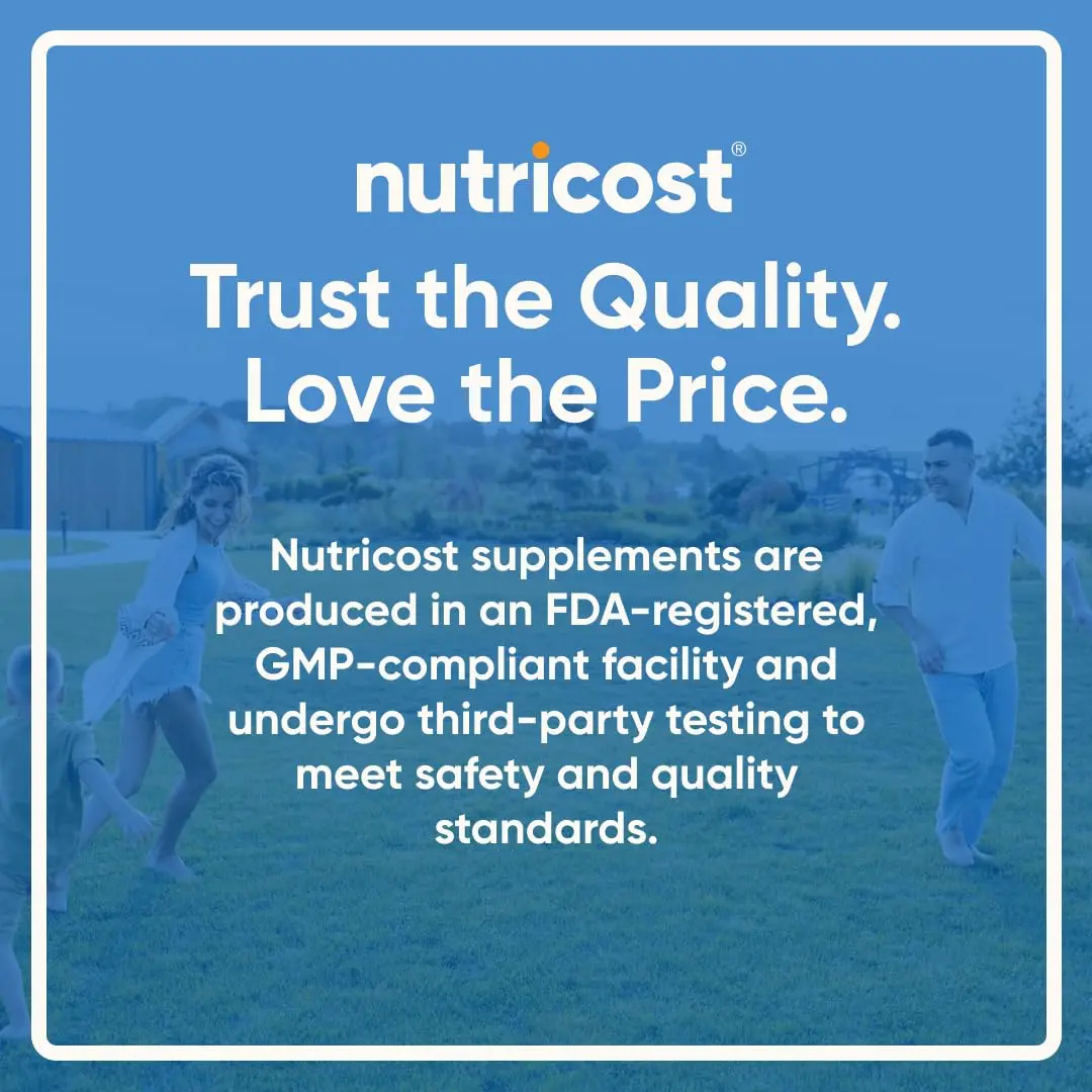 Nutricost Astaxanthin 12mg | 120 Softgels, Unflavored, Gluten-Free, GMO-Free - view 8