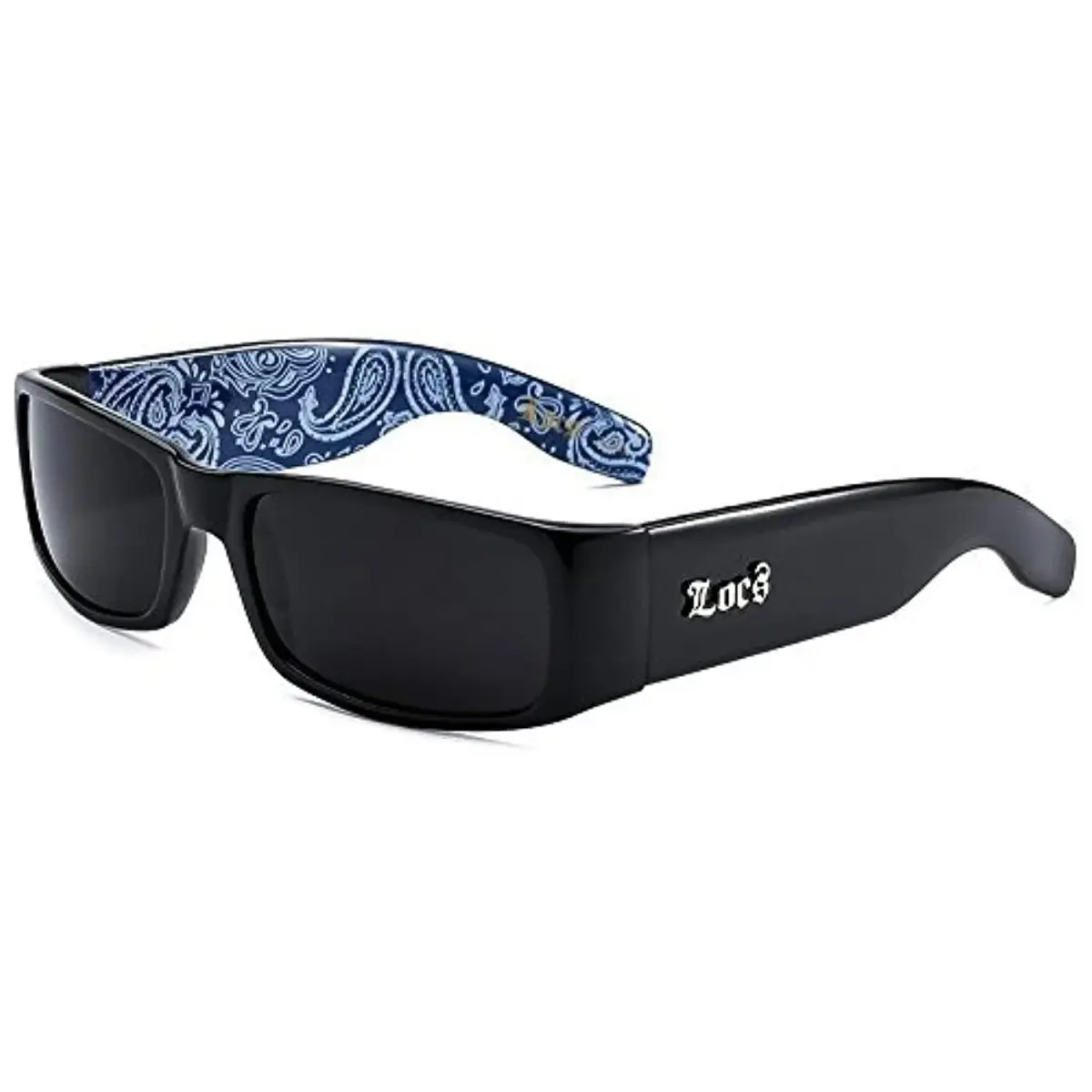 Locs Hardcore Black 0103 Sunglasses | 52mm (2.05in) Lens Width, 140mm Arm Length | Polarized - main product image