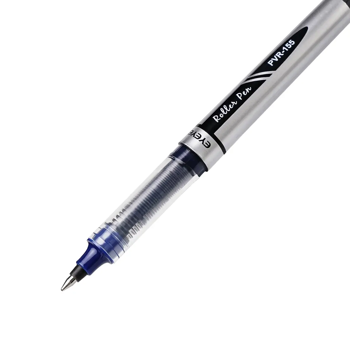 EYEYE 0.7mm Blue Rollerball Pens 12 Pack | Quick Dry Liquid Ink for Precise Writing - view 3