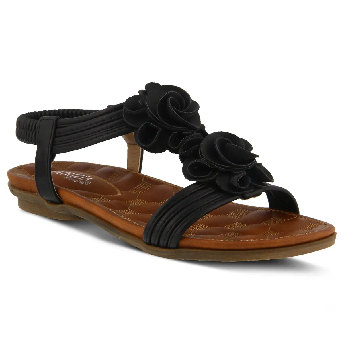 PATRIZIA Spring Step Nectarine Sandals for Women - Casual Chic Flower T-Straps, 7.5-8 US | All-Day Comfort - view 2