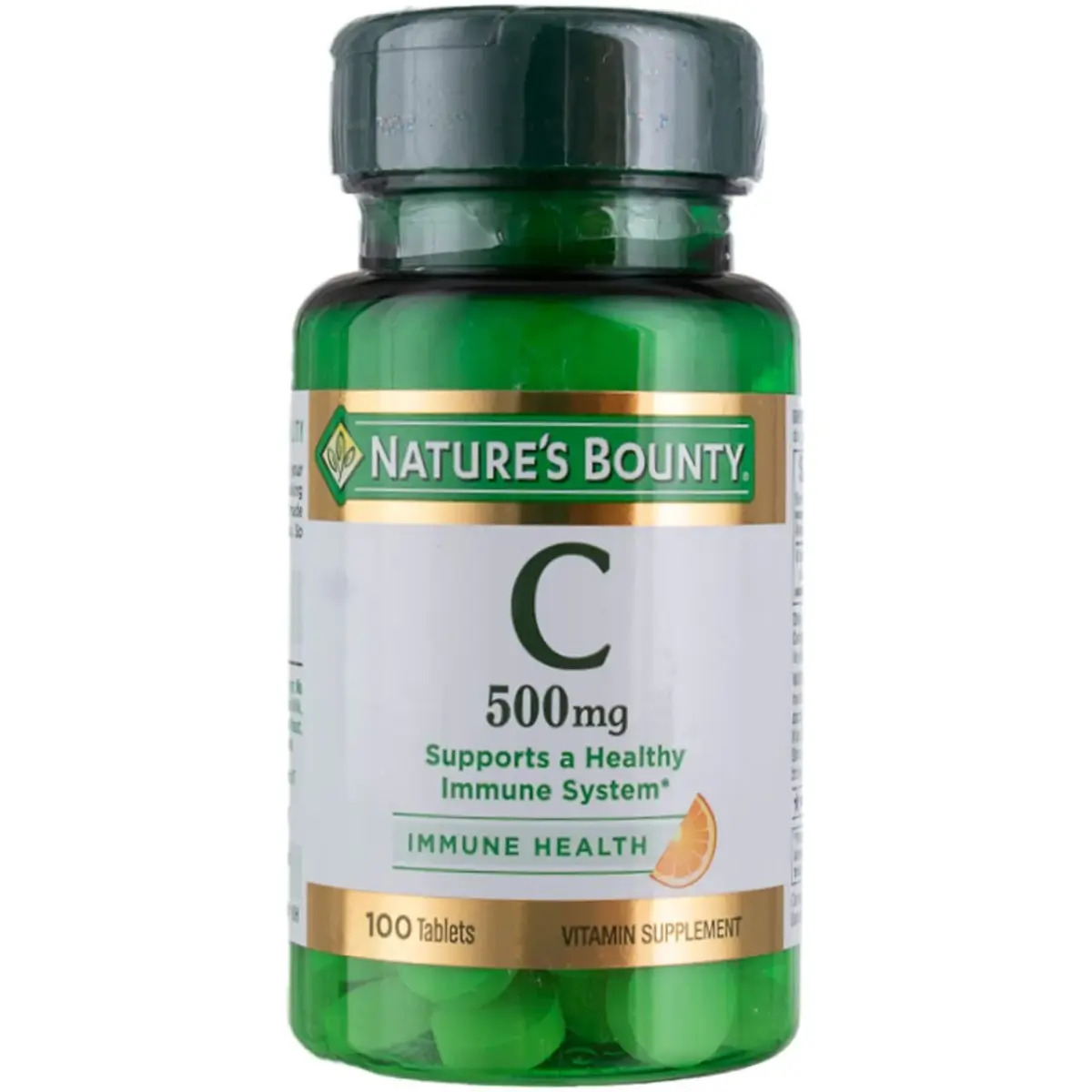 Nature's Bounty Pure Vitamin C Tablets 500 mg (100 Count, Pack of 4) | Immune Support & Antioxidant Protection - main product image