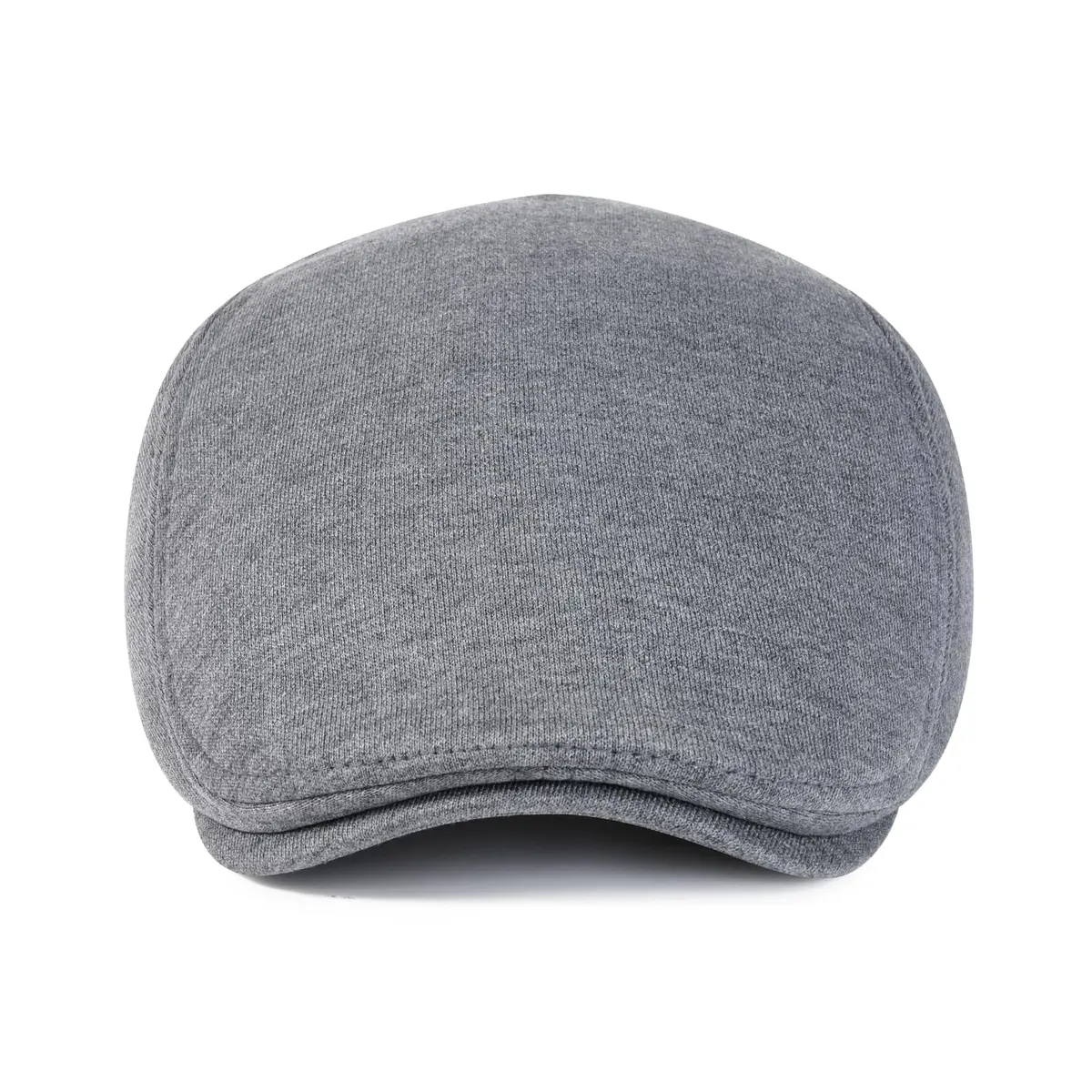 VOBOOM Men's Cotton Flat Ivy Gatsby Newsboy Driving Hat Cap Dark Grey | Breathable All-Season Comfort - view 2