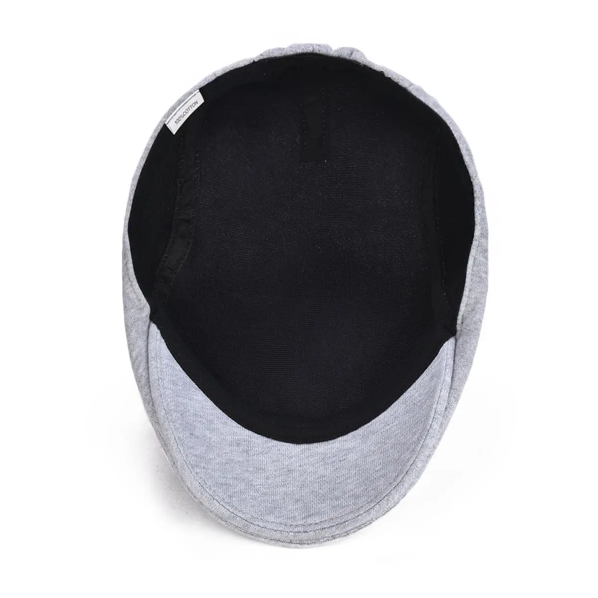 VOBOOM Men's Cotton Flat Ivy Gatsby Newsboy Driving Hat Cap Light Grey | Breathable Cotton for Daily Outdoor Activities - view 6