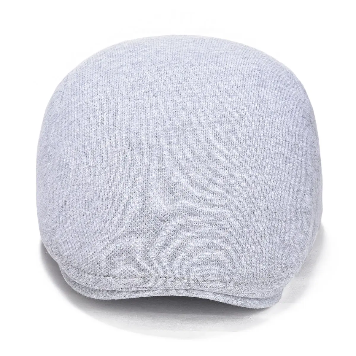 VOBOOM Men's Cotton Flat Ivy Gatsby Newsboy Driving Hat Cap Light Grey | Breathable Cotton for Daily Outdoor Activities - view 3