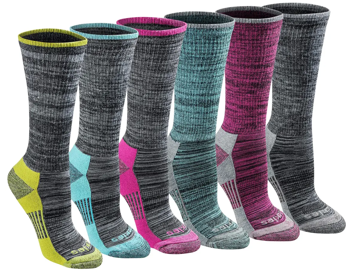 Dickies Women's Dri-Tech Moisture Control Crew Socks | Moisture-Wicking, Supportive, Mid-Calf - main product image