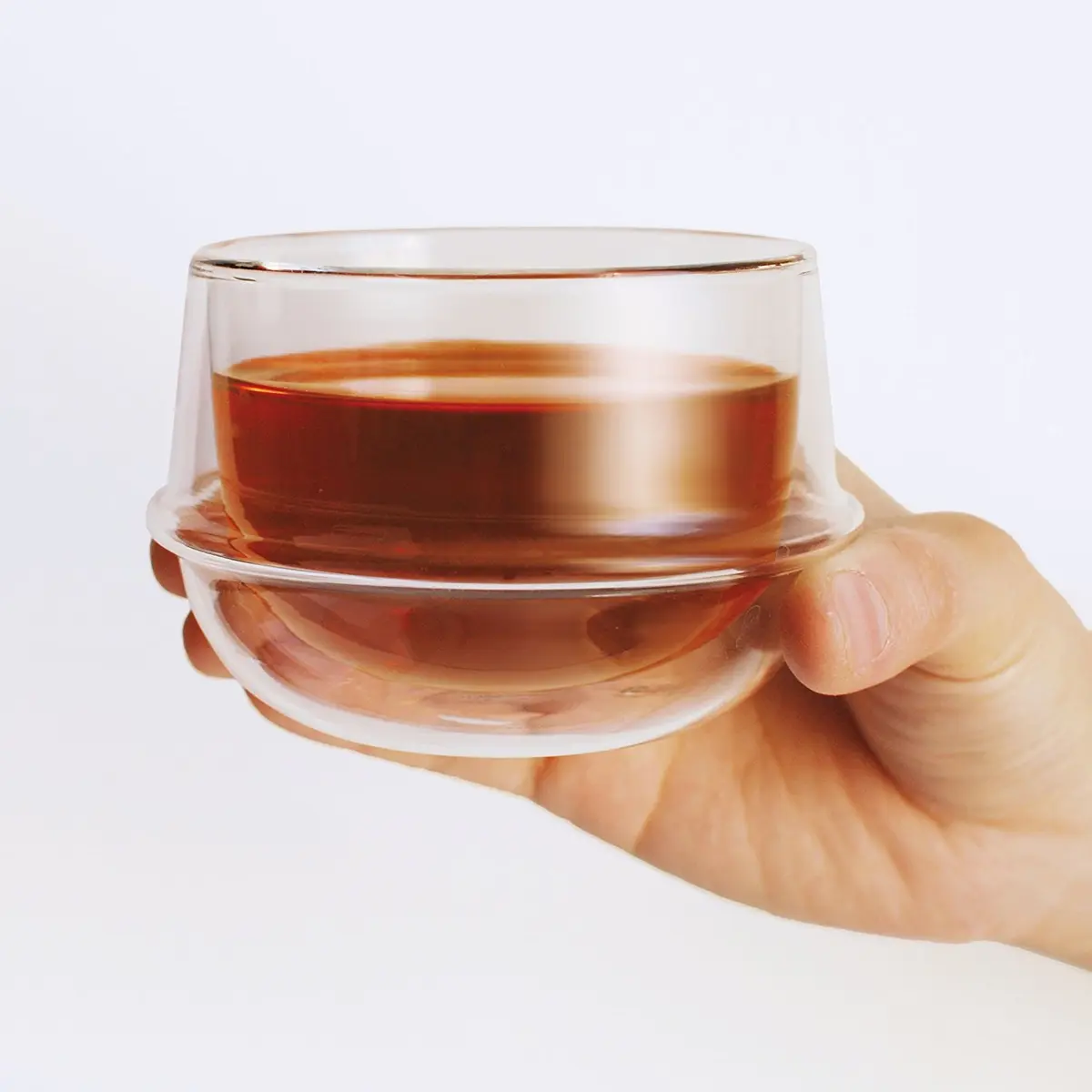 Kinto Double-Walled Glass Soup Bowls 330 ml | Maintain Temperature & Prevent Condensation - view 2