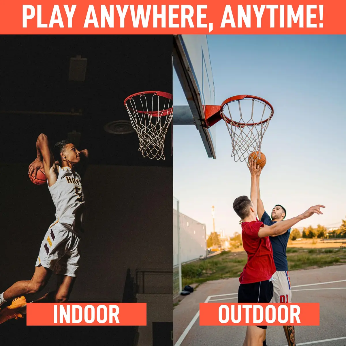 Ultra Sporting Goods Heavy Duty Basketball Net - 12 Loop All Weather Hoop Net | Fits Standard 18-inch Rims - view 4