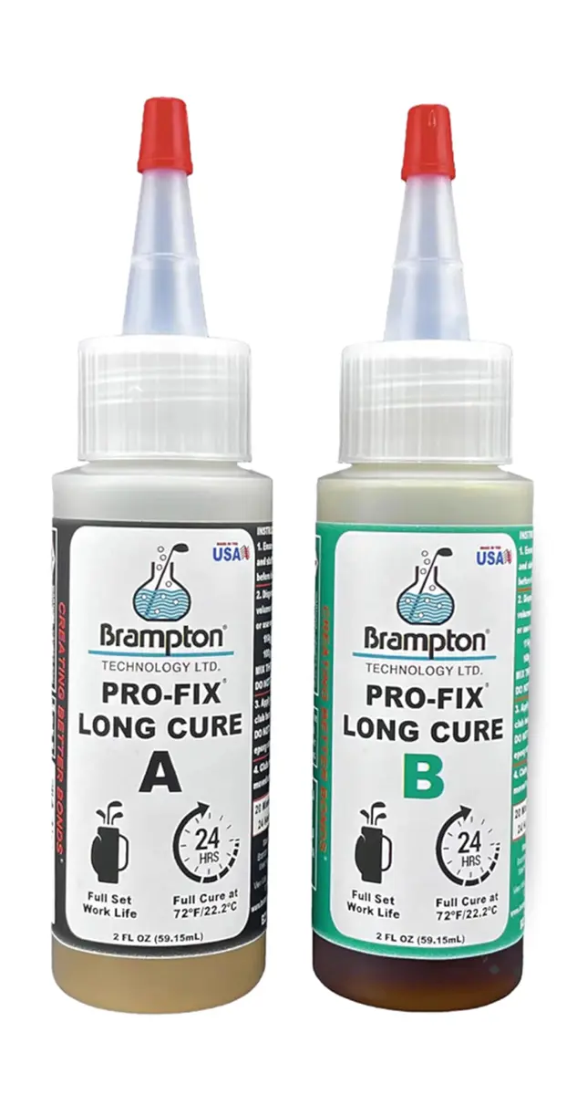Brampton PRO-FIX Long Cure Golf Epoxy 118ml (4 Fl Oz) | Extra Strength for High Swing Speeds - main product image