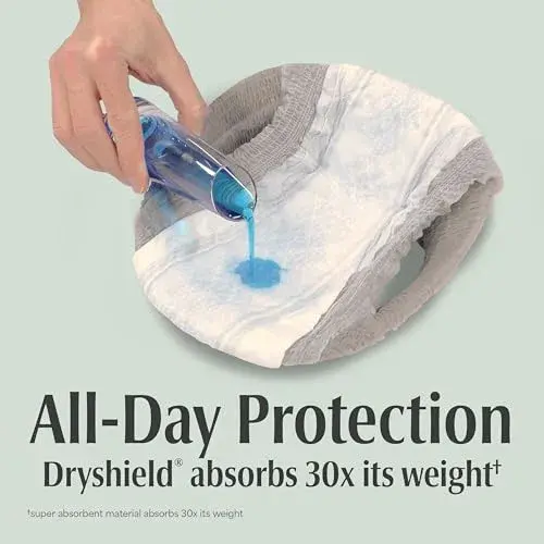 Depend Fresh Protection Men's Incontinence Underwear XL (44-54" Waist) | Maximum Absorbency, OdorBlock Technology - view 4
