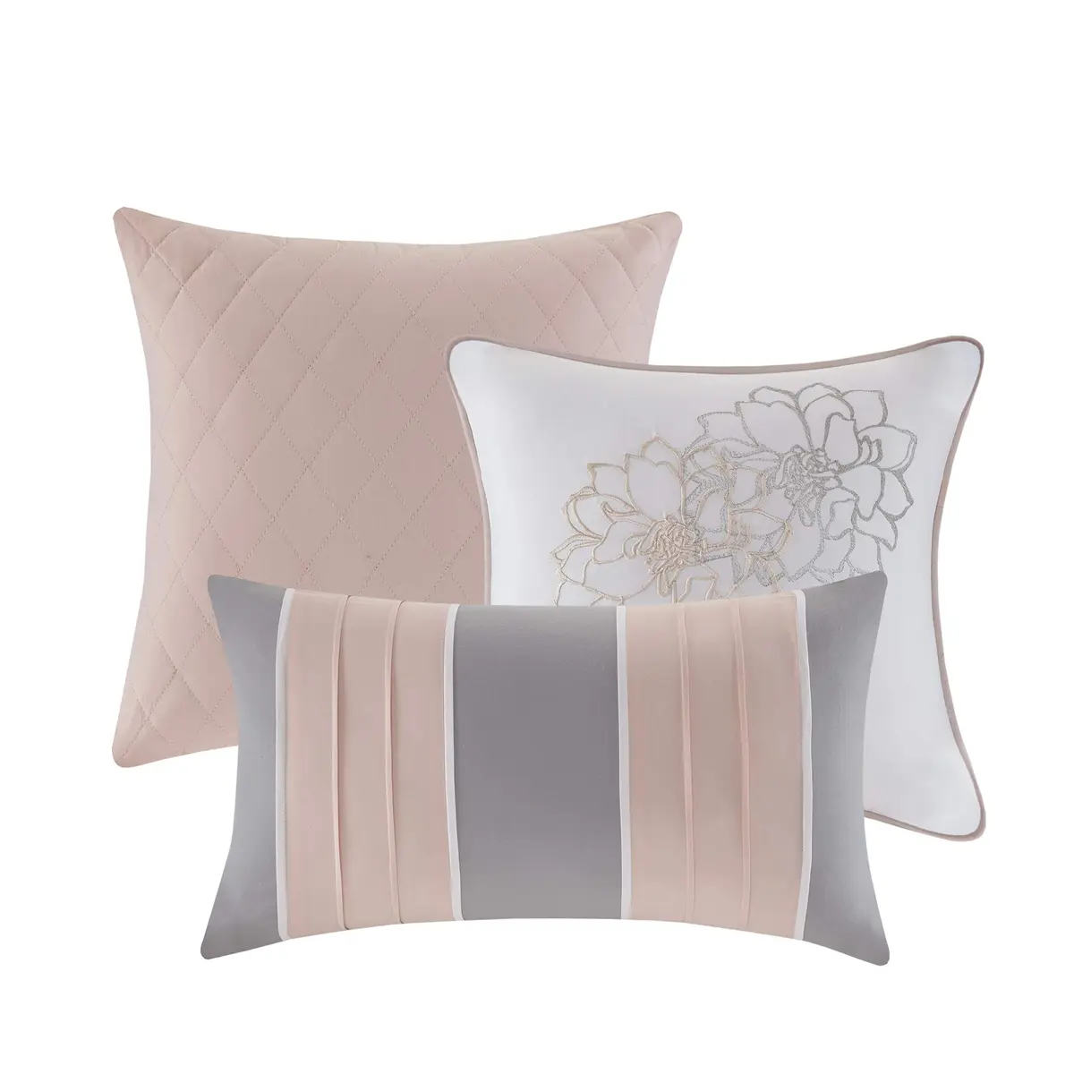 Madison Park Sateen Cotton Floral Comforter Set King | All Season OEKO-TEX Certified - view 4