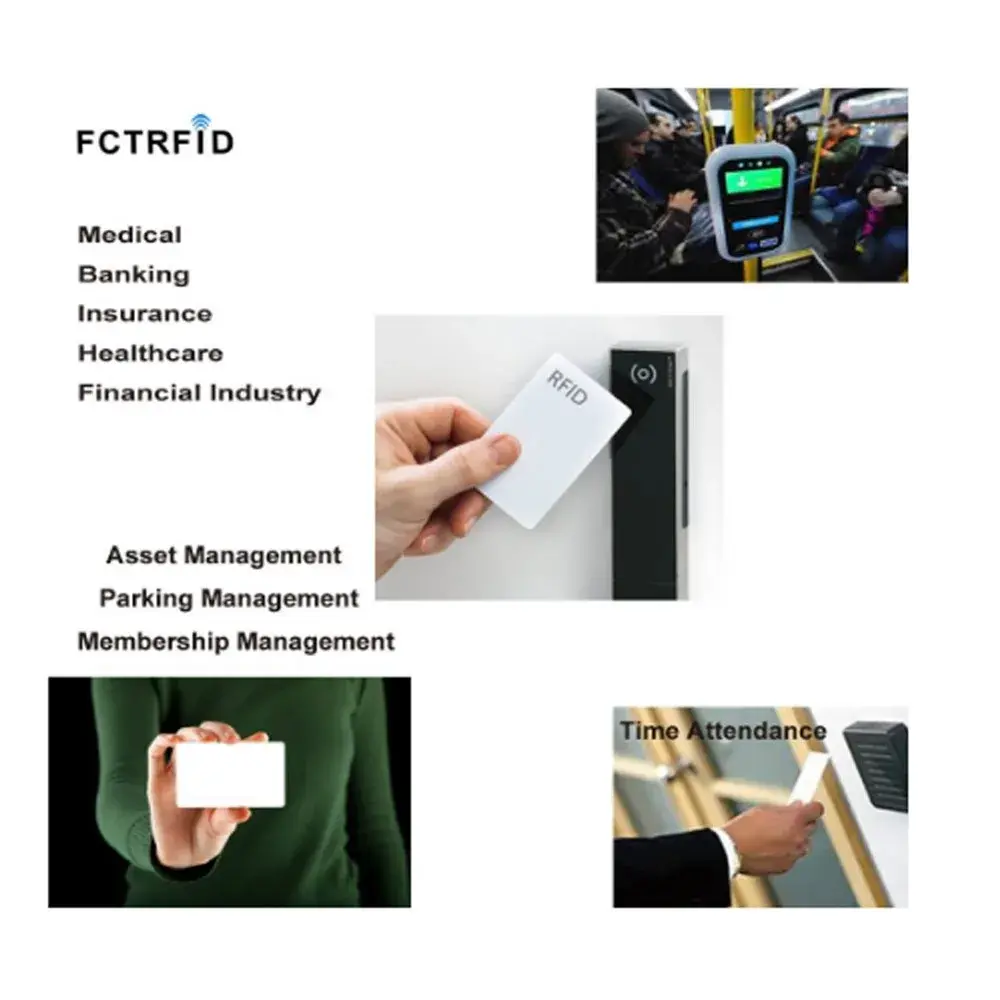 OBO HANDS UID IC Card 10-Pack | Rewriteable RFID Smart Card for Access Control (13.56MHz) - view 4