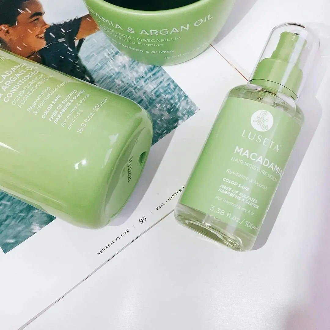 L LUSETA Macadamia Oil Hair Moisture Serum for Dry Hair | Nourishing, Lightweight & Frizz Control (70-120 chars) - view 6