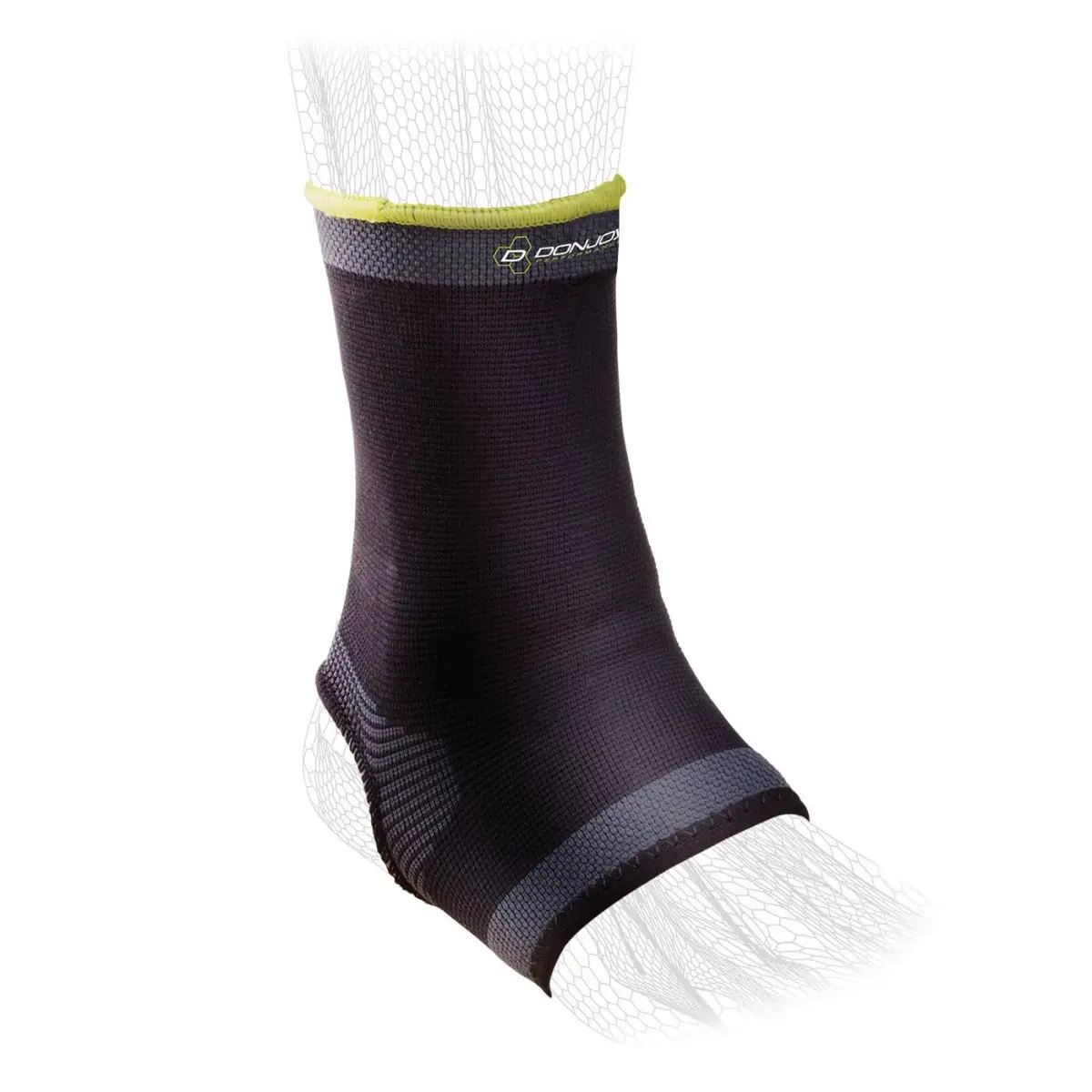 DonJoy Performance Knit Ankle Sleeve Medium | Lightweight Compression for Mild Sprains & Arthritis - view 3