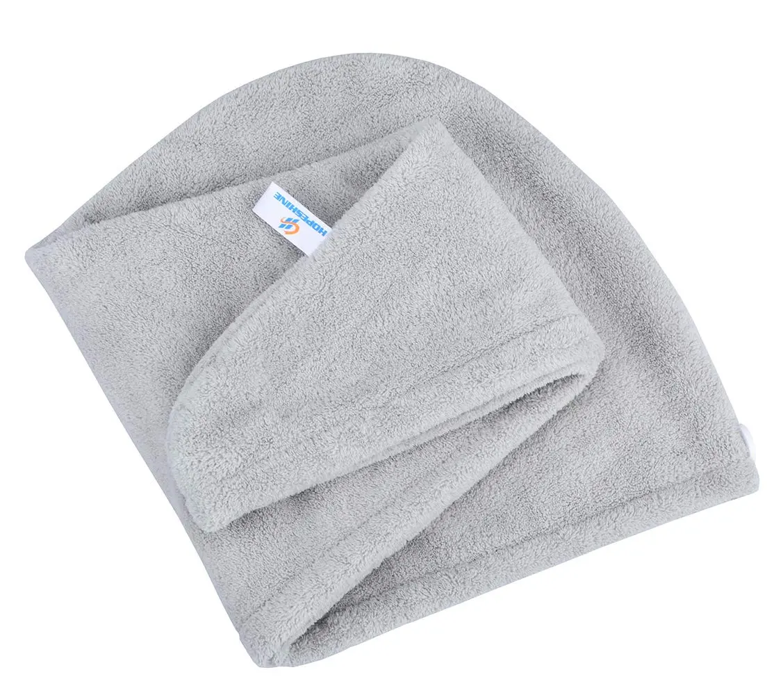 HOPESHINE Women's Soft Shower Hair Towel Twist Hair Turban Wrap Drying Cap 3-Pack | Microfiber, Absorbent & Fast Drying (en_US) - view 2
