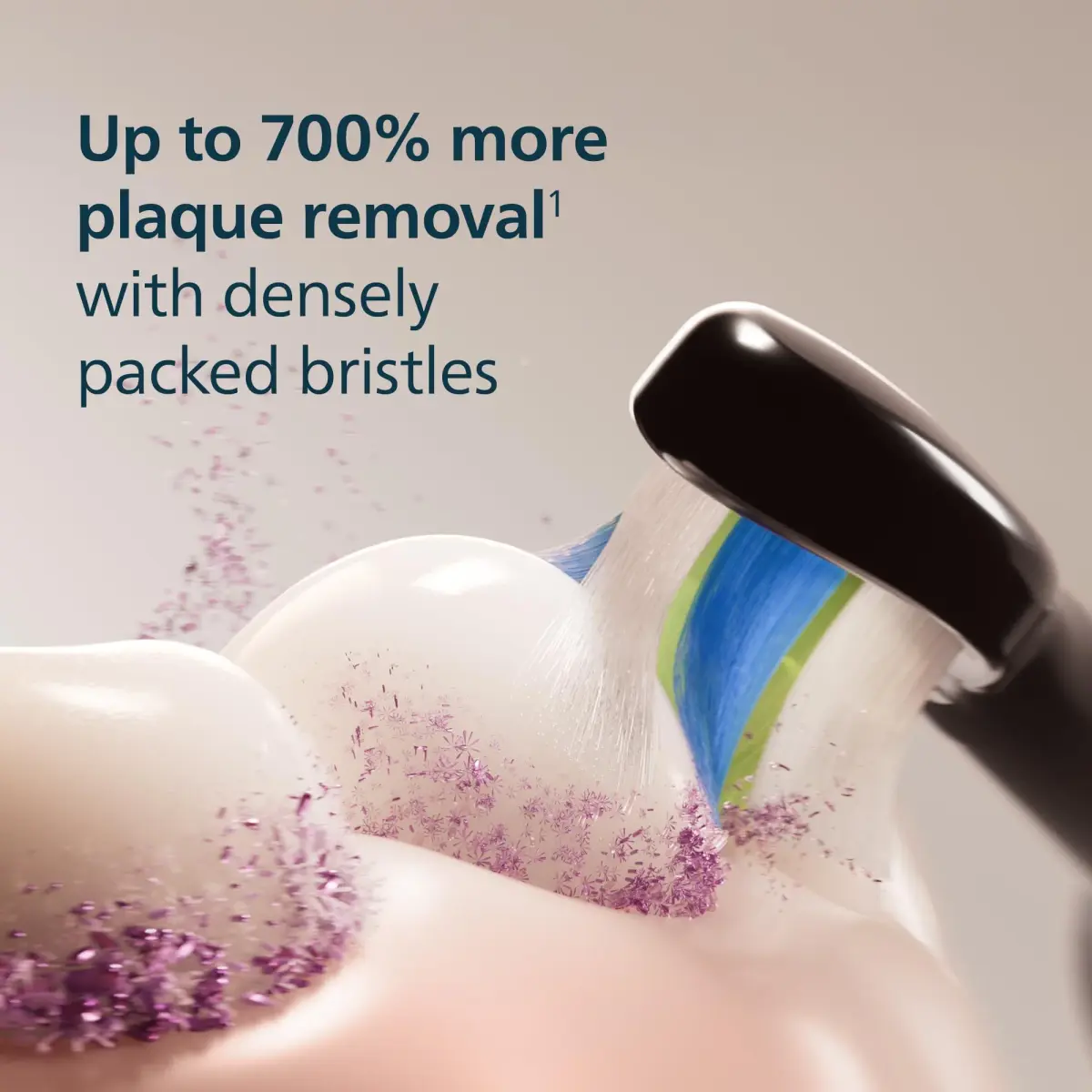 Philips Sonicare W DiamondClean Brush Heads Black 2-Pack (6 Month Supply) | Clinically Tested Whitening & Plaque Removal - view 5