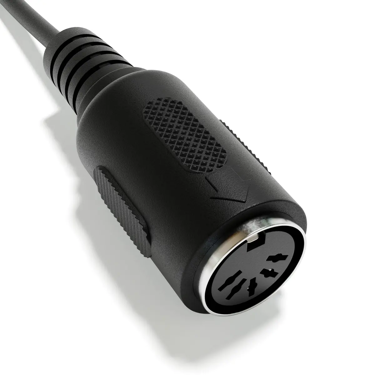 ExcelValley 5 Pin DIN MIDI Adapter Breakout Cable - 15cm (5.91" | 0.49ft) - Black - view 3