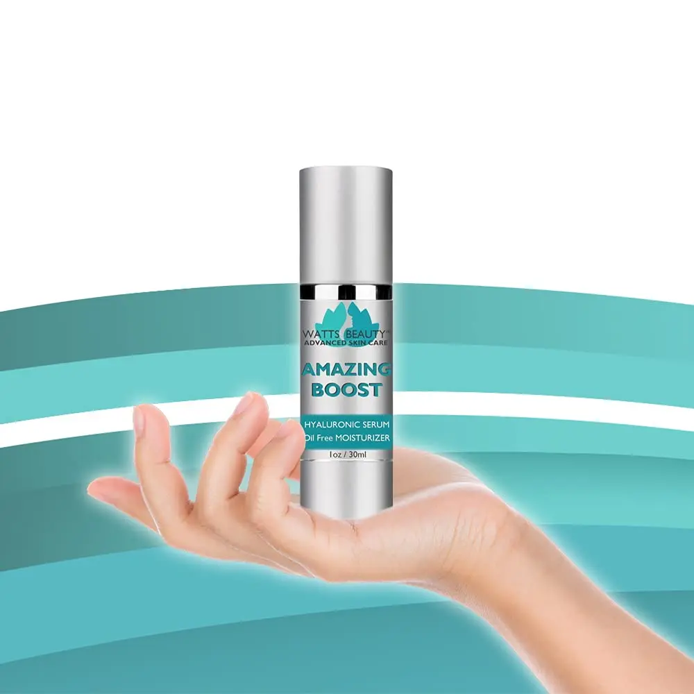 Watts Beauty Amazing Boost Ultra Hydrating Hyaluronic Serum - Oil Free Face Moisturizer 1 oz | Hydrates & Plumps Skin - view 7