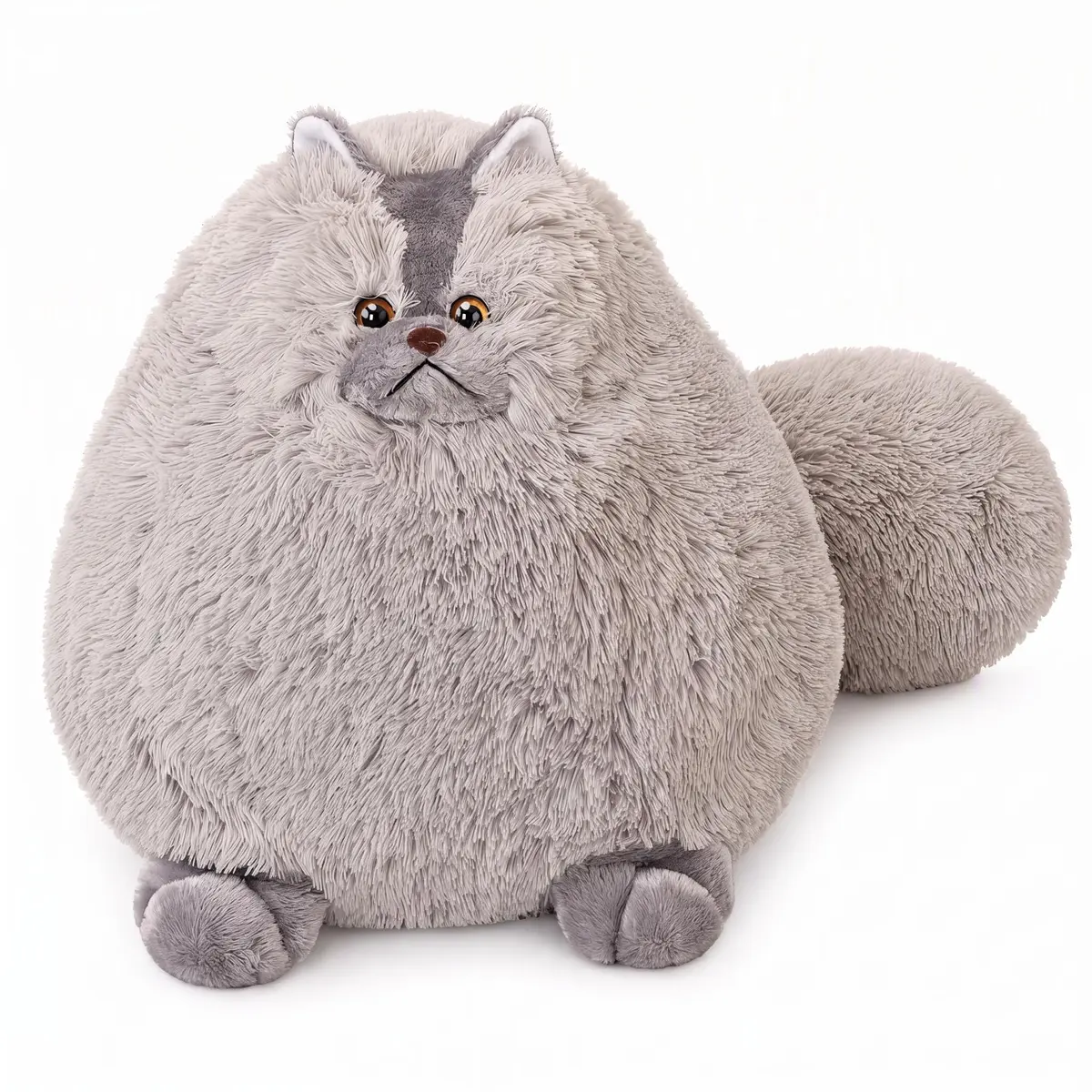 Winsterch Giant Gray Cat Plush 20-Inch | Soft, Fluffy & Perfect for Cuddles - main product image