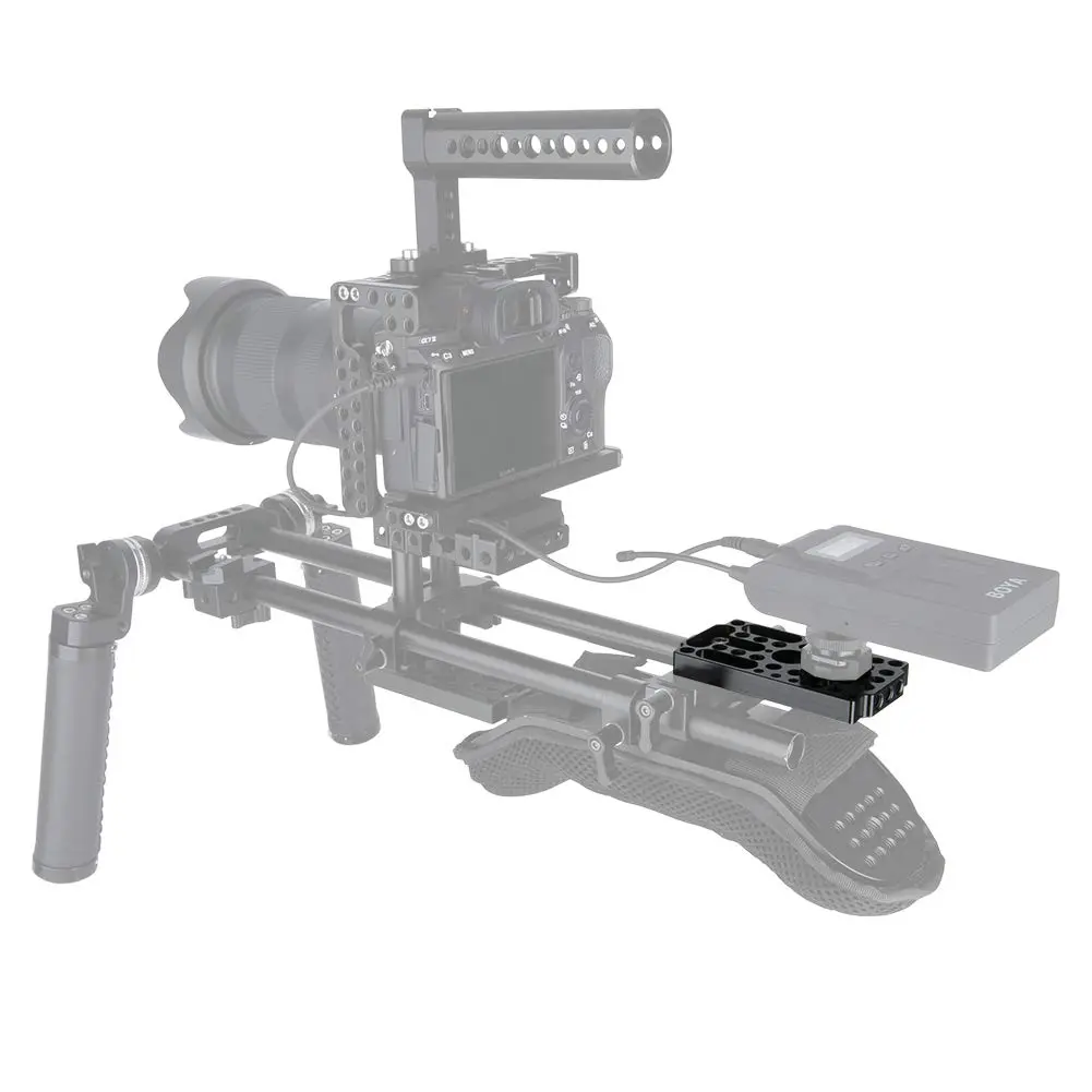 NICEYRIG Camera Cheese Plate Switching Easy Plate 161 | Compatible for Railblocks & Dovetails - view 2