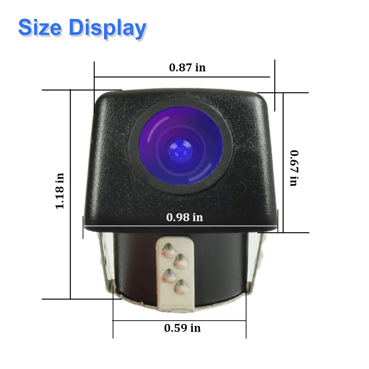 NOAUKA Waterproof IP68 Night Vision Car Rear View Reverse Backup Camera 170° | HD CMOS Parking View - view 2