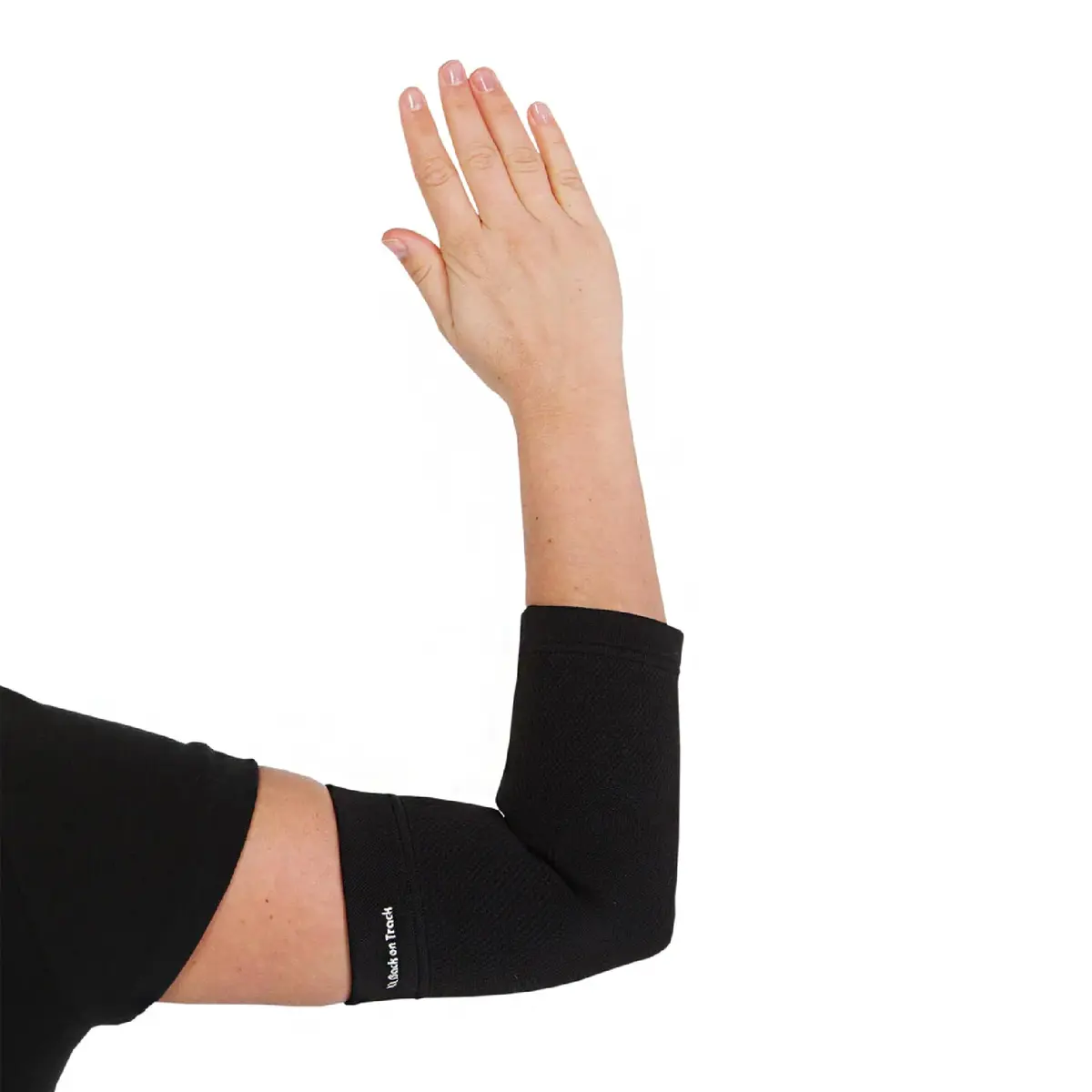 Back on Track Physio 4-Way Stretch Black Elbow Brace | Support & Recovery for Tennis & Golf Elbow - view 2