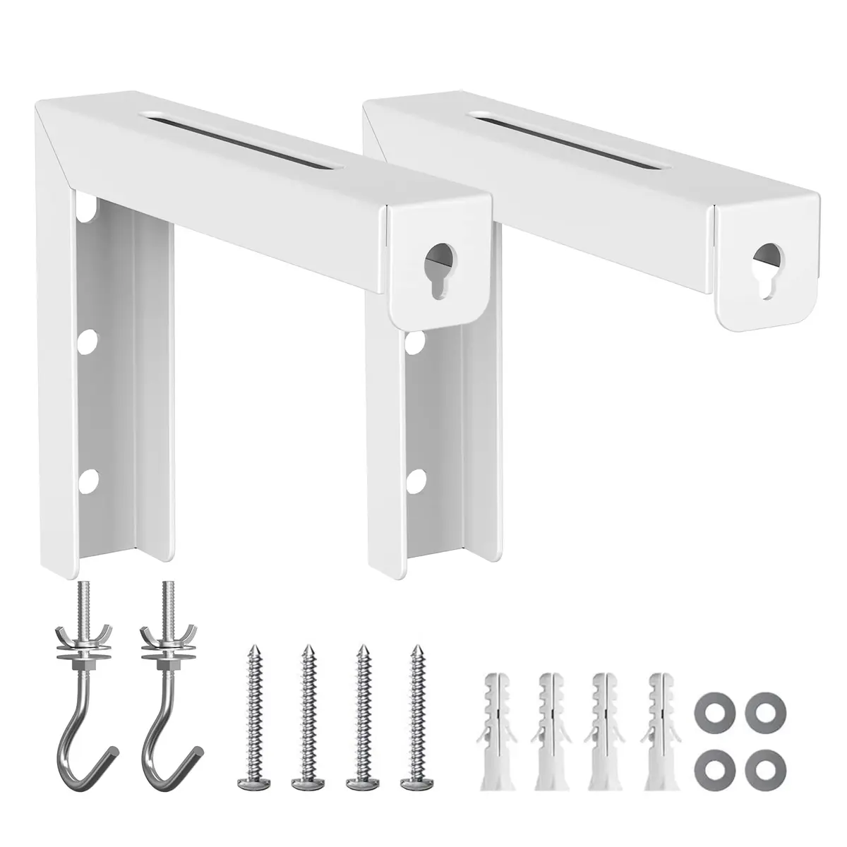 WALI Universal Projector Screen Ceiling Mount, Holds up to 66 lbs | 30kg Capacity L-Brackets - view 9