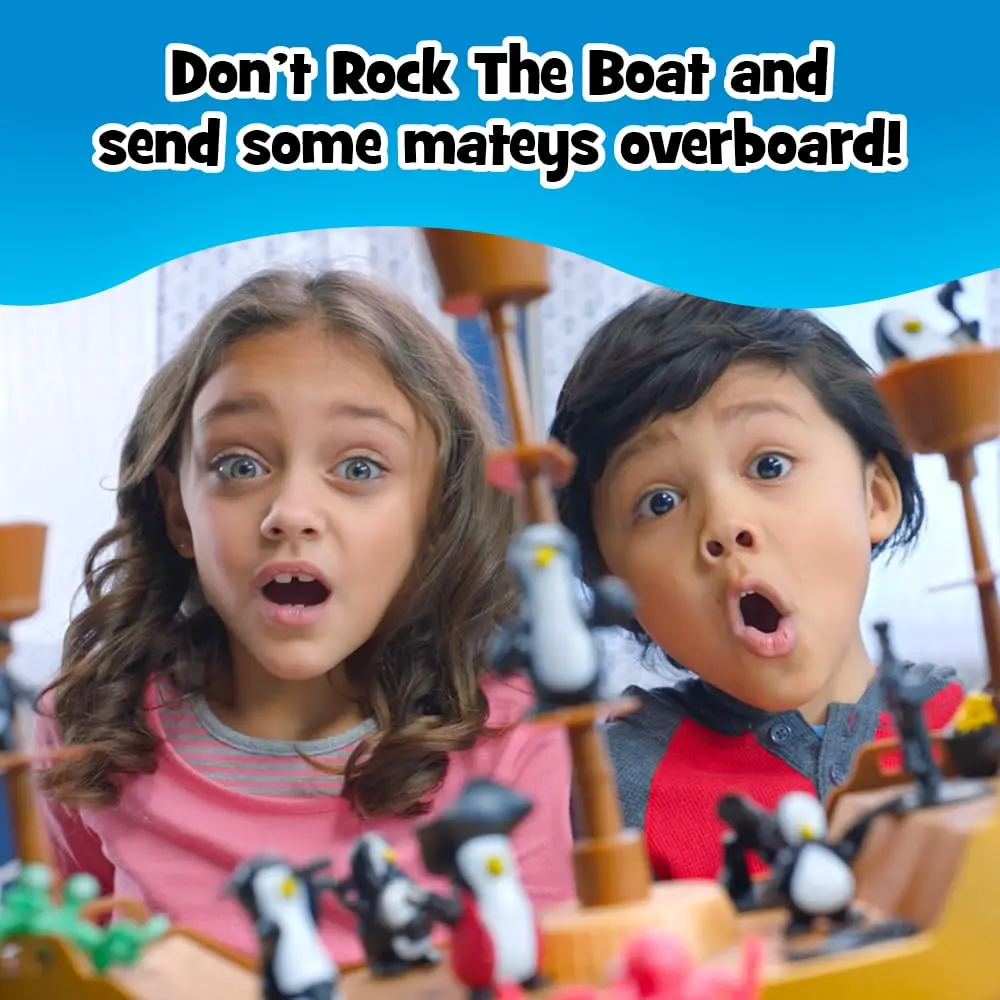 PlayMonster Don’t Rock the Boat Board Game | 27.9 cm (11 in) | Educational Hand-Eye Coordination Game - view 2