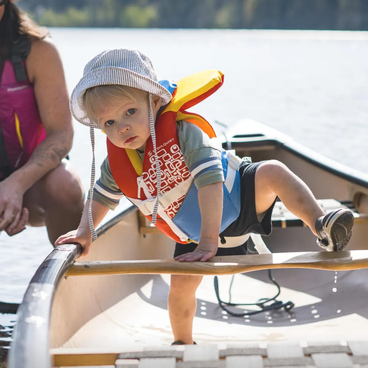 Stohlquist Toddler Life Jacket 20-30 lbs | US Coast Guard Approved, Soft Neck Support, Lightweight & Durable - view 4