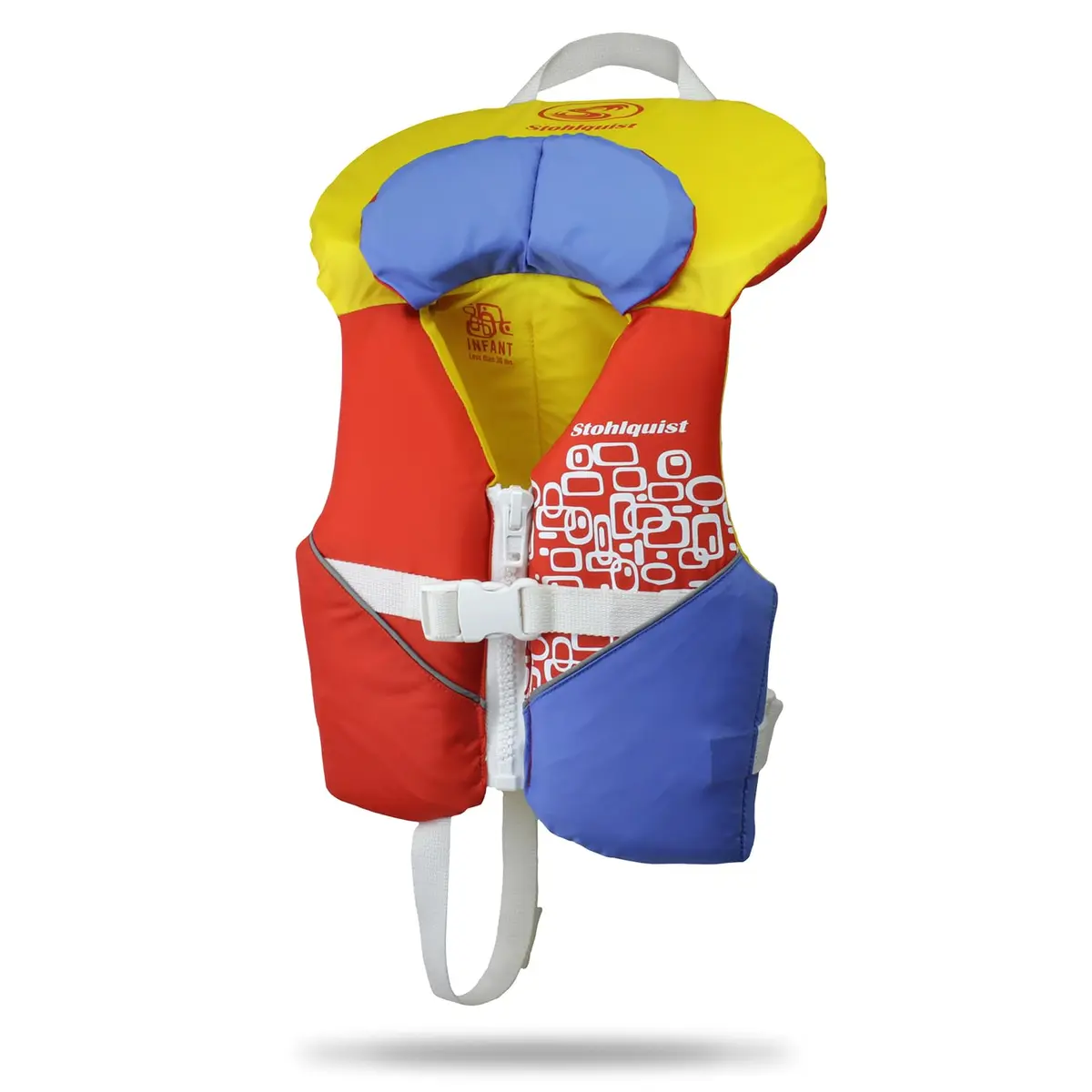 Stohlquist Toddler Life Jacket 20-30 lbs | US Coast Guard Approved, Soft Neck Support, Lightweight & Durable - main product image