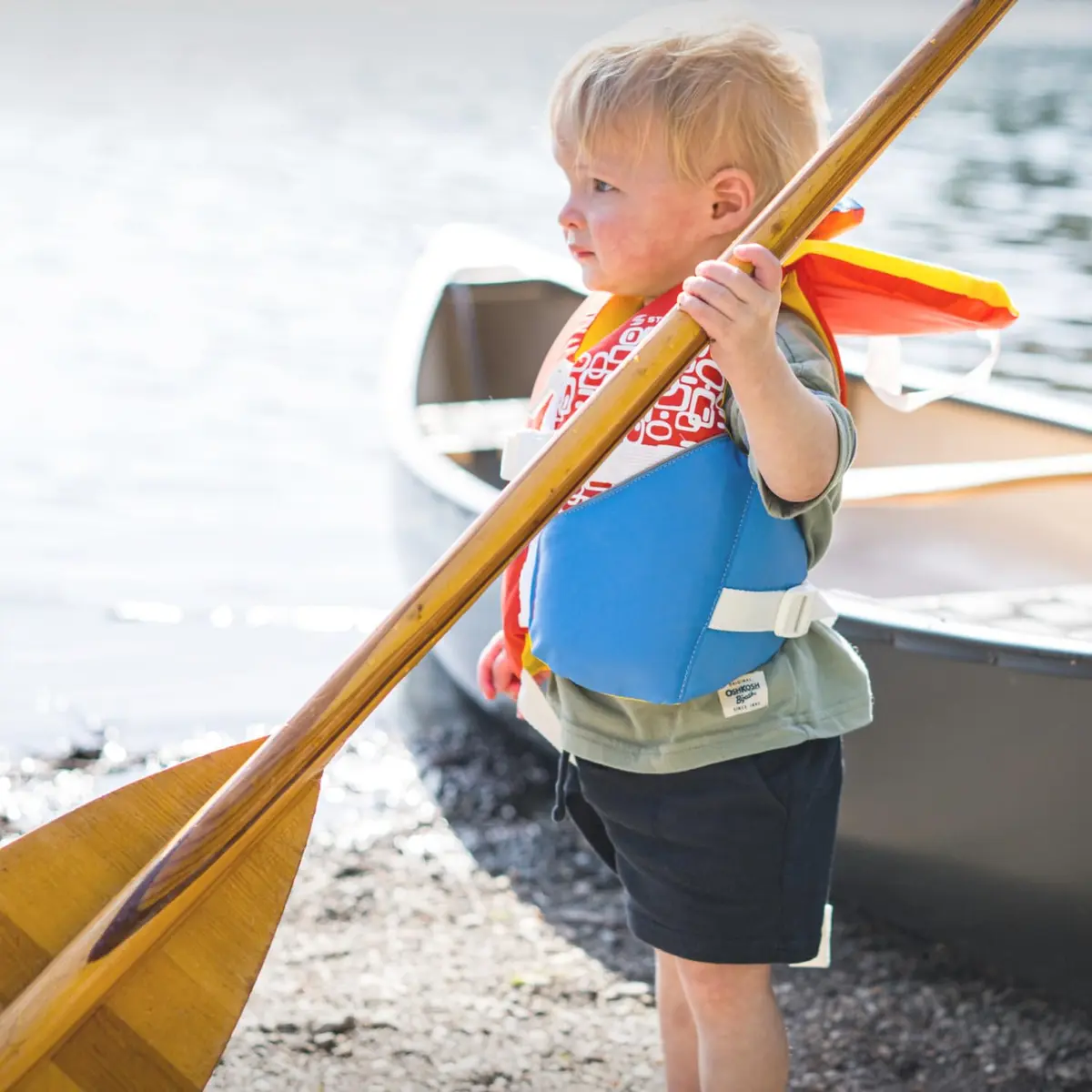 Stohlquist Toddler Life Jacket 20-30 lbs | US Coast Guard Approved, Soft Neck Support, Lightweight & Durable - view 3