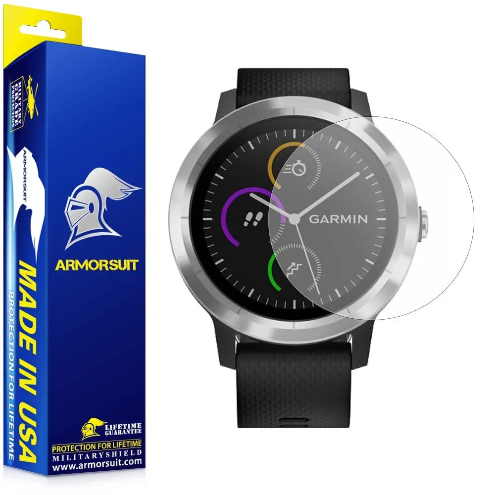 ArmorSuit 6 Pack Garmin Vivoactive 3 Anti-Glare Screen Protector Matte Film 30mm | MilitaryShield Made in USA - main product image