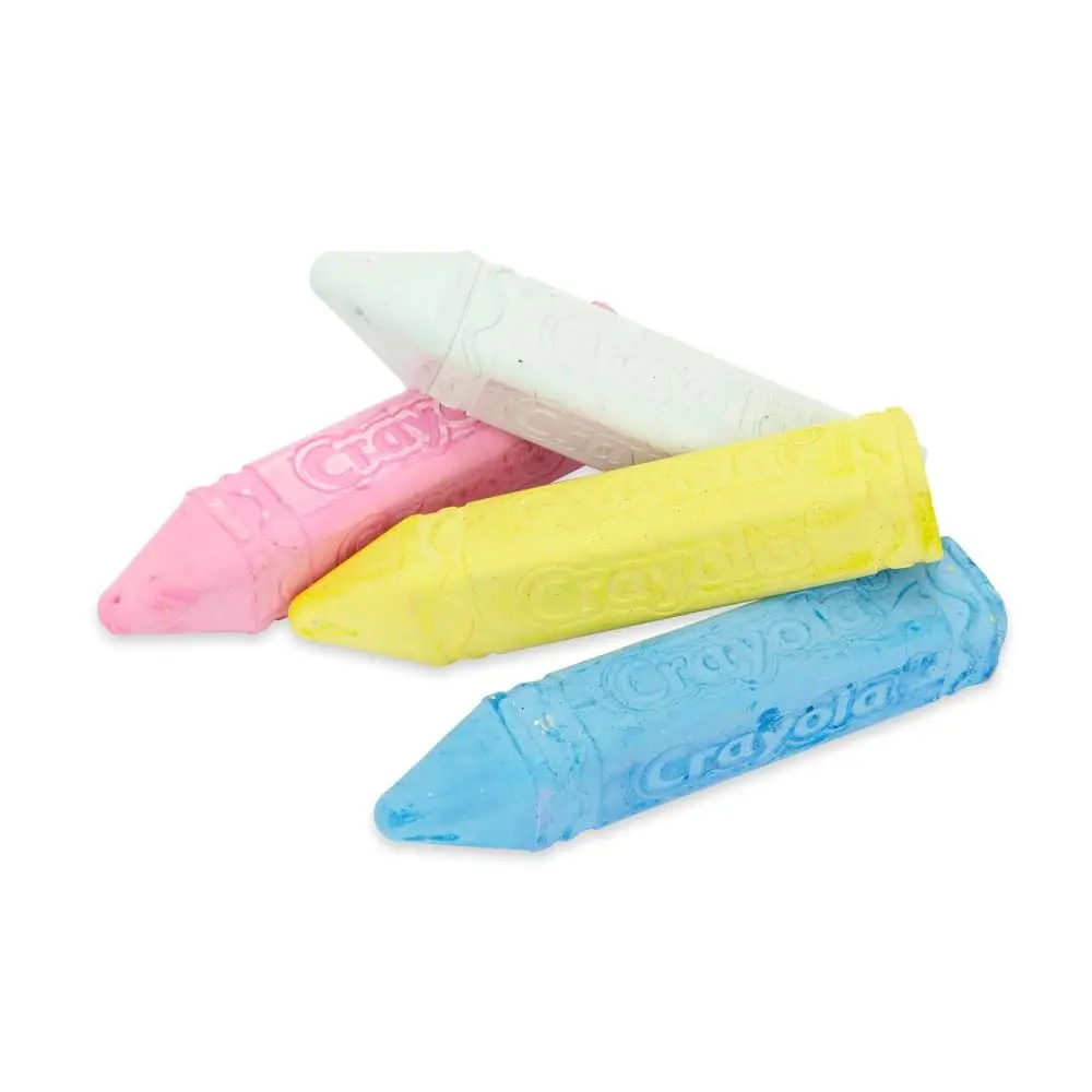 Crayola Sidewalk Chalk 4/Pkg, Multi | Washable Outdoor Art for Kids - view 4